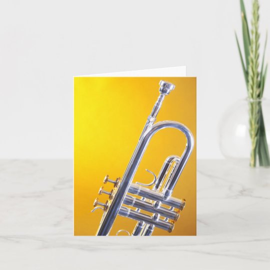 Trumpet Greeting Cards