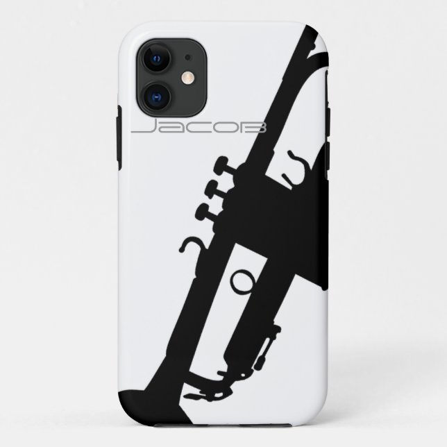 Trumpet iPhone5/5S with Custom Name Case-Mate iPhone Case (Back)