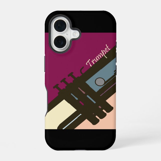 Trumpet Iphone Case (Back)