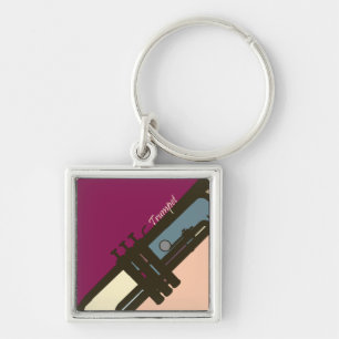 Trumpet Keychain