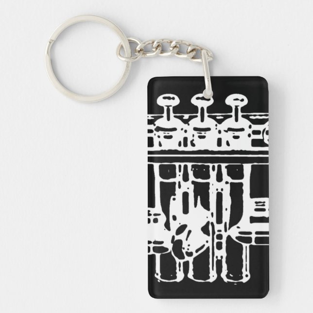 Trumpet Keychain (Front)