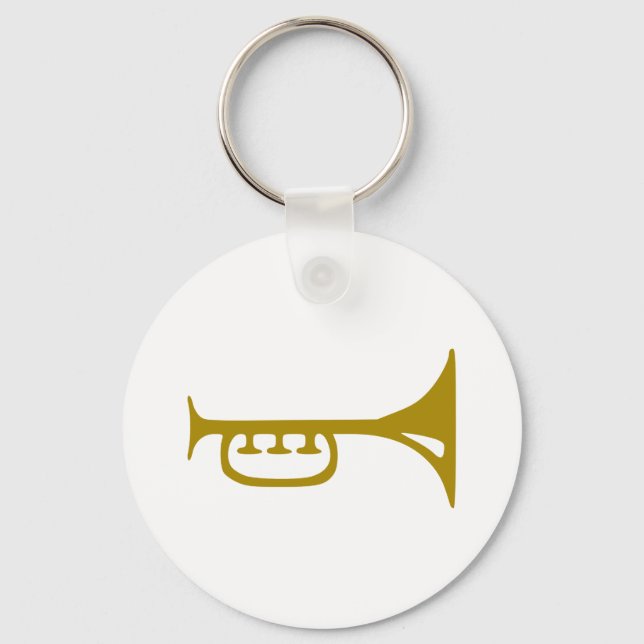 Trumpet Keychain (Front)