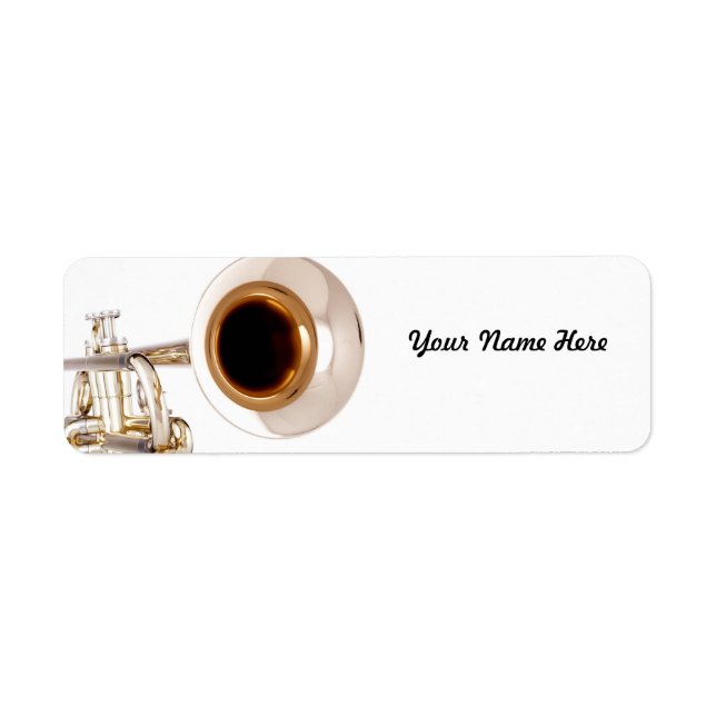 Trumpet Label (Front)