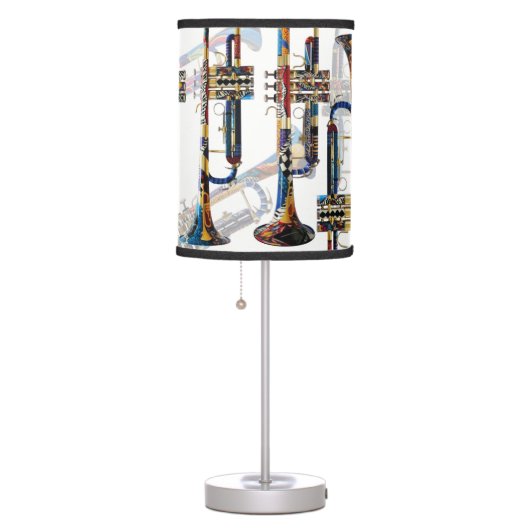 Trumpet Lamp Colorful Trumpets Music Art Lamp (Right)