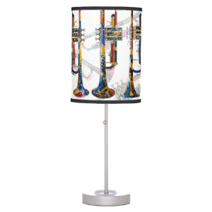 Trumpet Lamp Colorful Trumpets Music Art Lamp
