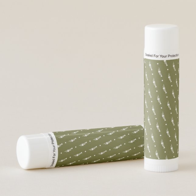 Trumpet Lip Balm Music or Marching Band Gifts (Front)