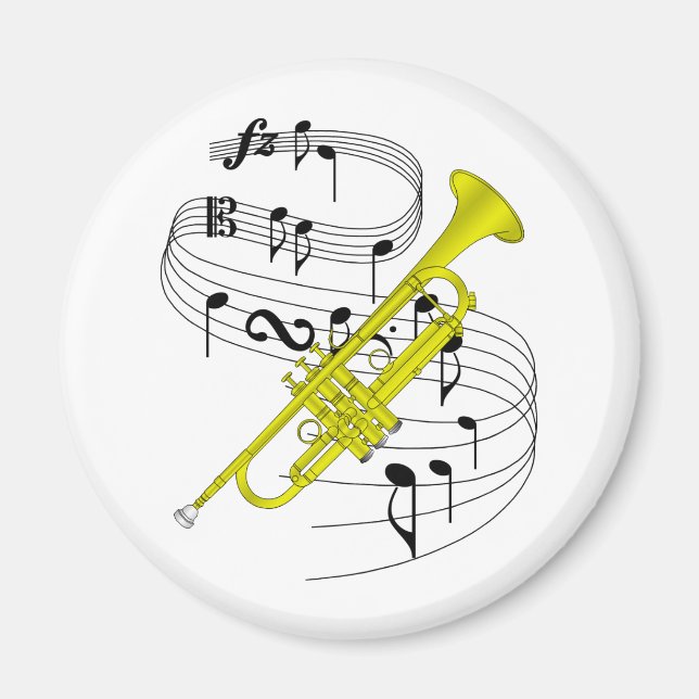 Trumpet Magnet (Front)
