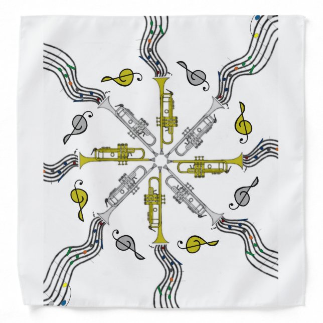 Trumpet Melody Bandana (Front)