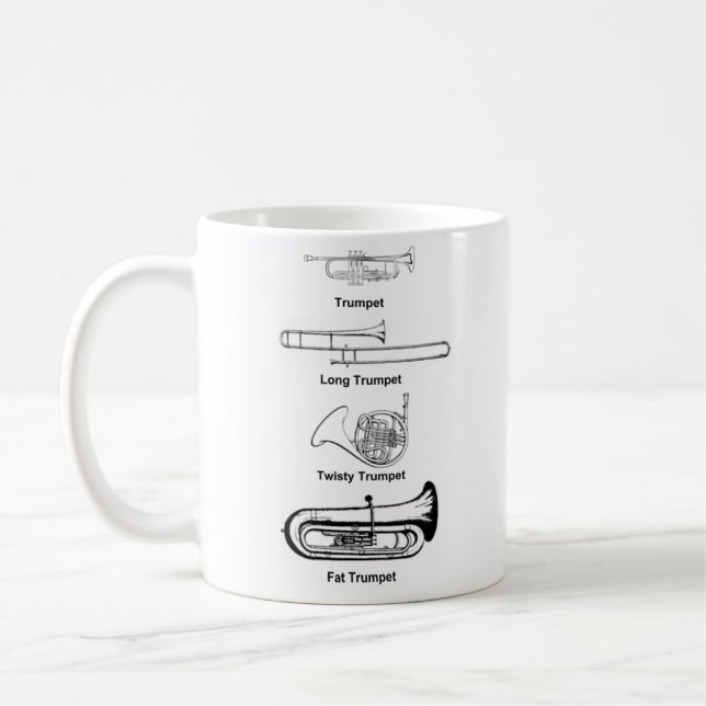 Trumpet Mug (Left)