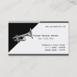 Trumpet Music Business Card at Zazzle