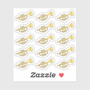 Trumpet Music Lesson Teacher Bujo Planner Sticker