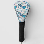 Trumpet Music Note Fragments Golf Head Covers
