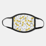 Trumpet Music Notes Pattern Face Mask