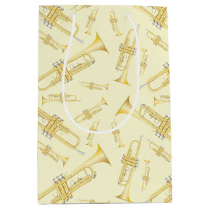 Trumpet Music Teacher Medium Gift Bag