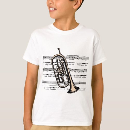 Trumpet musical 12 B T_Shirt