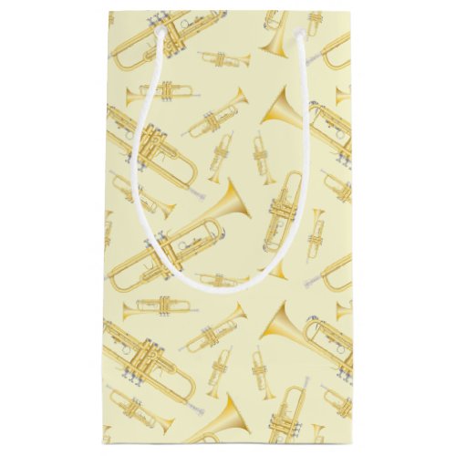 Trumpet Musician Band Teacher Small Gift Bag