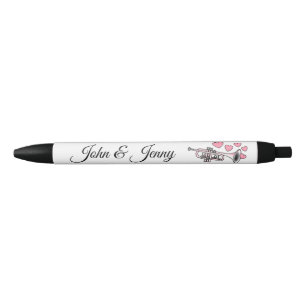 Trumpet Musician Custom Wedding Favor Gift Pen