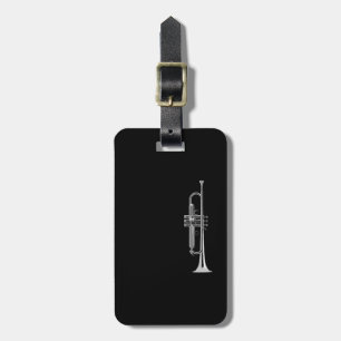 Trumpet Musician Luggage Tag