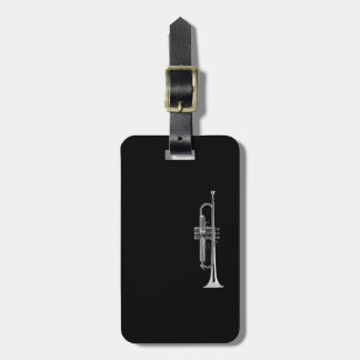 Trumpet Musician Luggage Tag