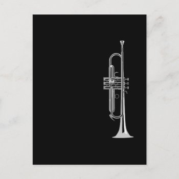 Trumpet Musician Postcard by packratgraphics at Zazzle