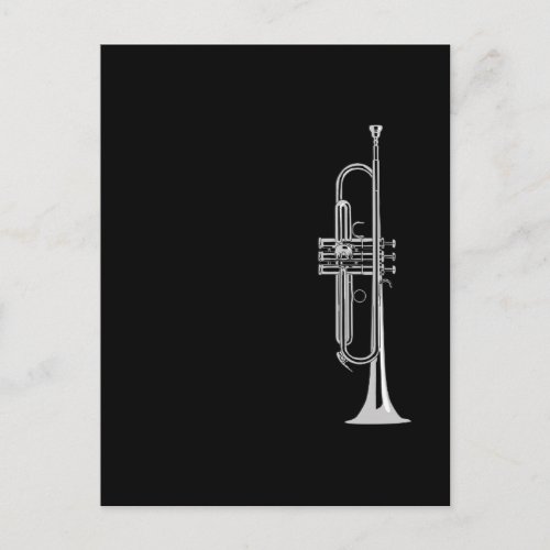 Trumpet Musician Postcard