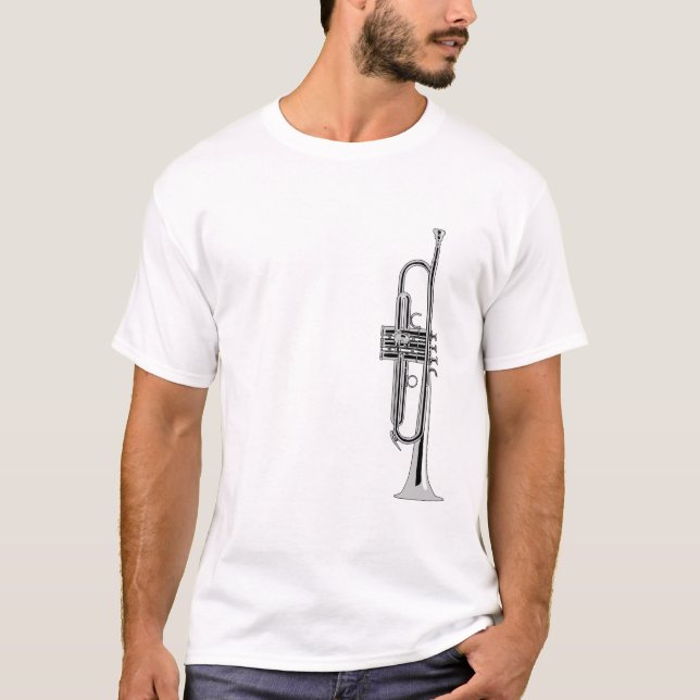 Trumpet Musician T-Shirt (Front)