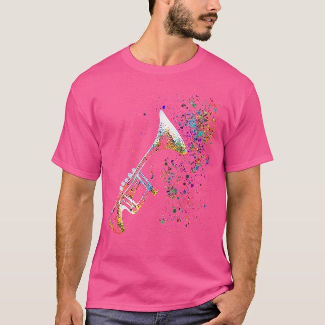 Trumpet Musician Trumpets T-Shirt (Front)