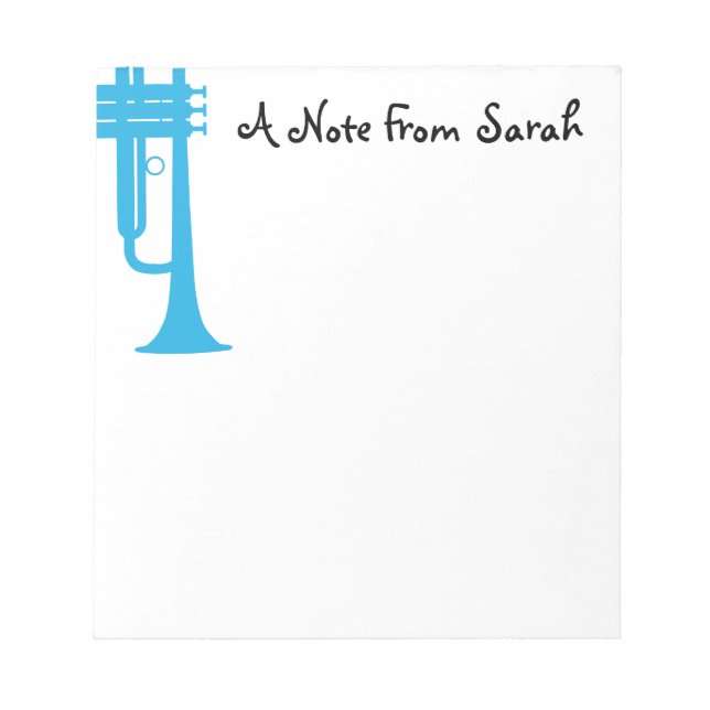 Trumpet Notepad (Front)