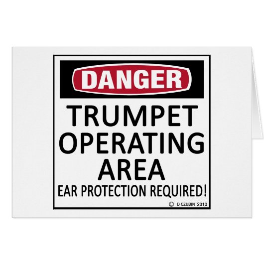 Trumpet Operating Area Cards (Front Horizontal)