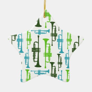 Trumpet Ornament by marchingbandstuff at Zazzle