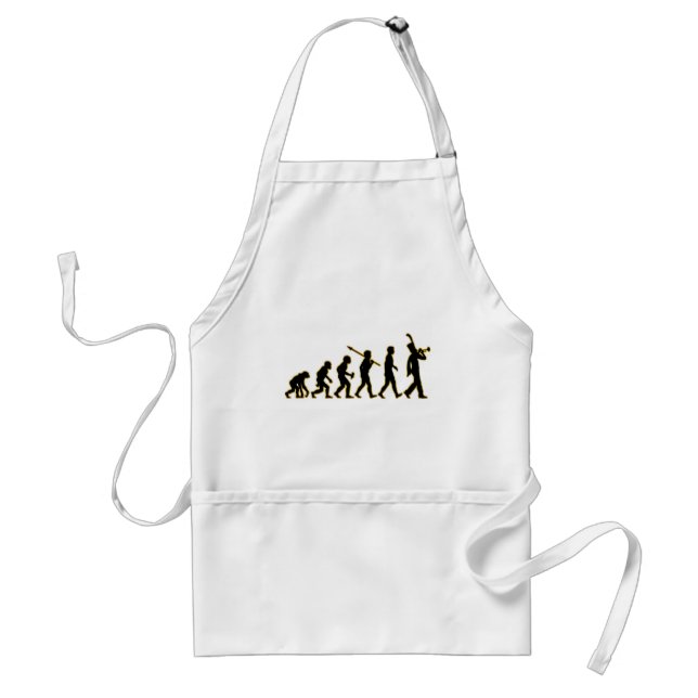 Trumpet Player Adult Apron (Front)