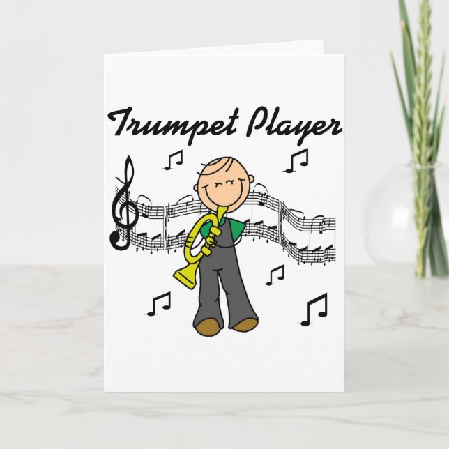 Trumpet Player Card (Front)