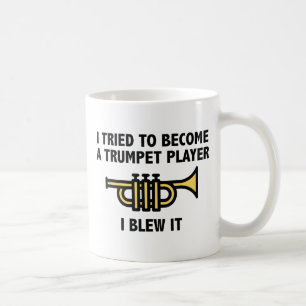 Trumpet Player Coffee Mug