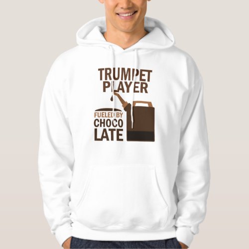 Trumpet Player Funny Chocolate Hoodie