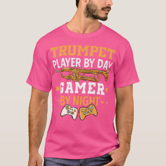 Trumpet Player Gamer Trumpeter Musical Instrument T-Shirt