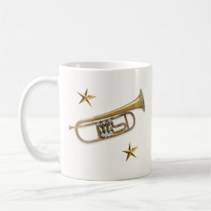 Trumpet Player Musician's Happy Birthday Coffee Mug