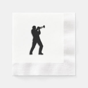 Trumpet Player Napkins