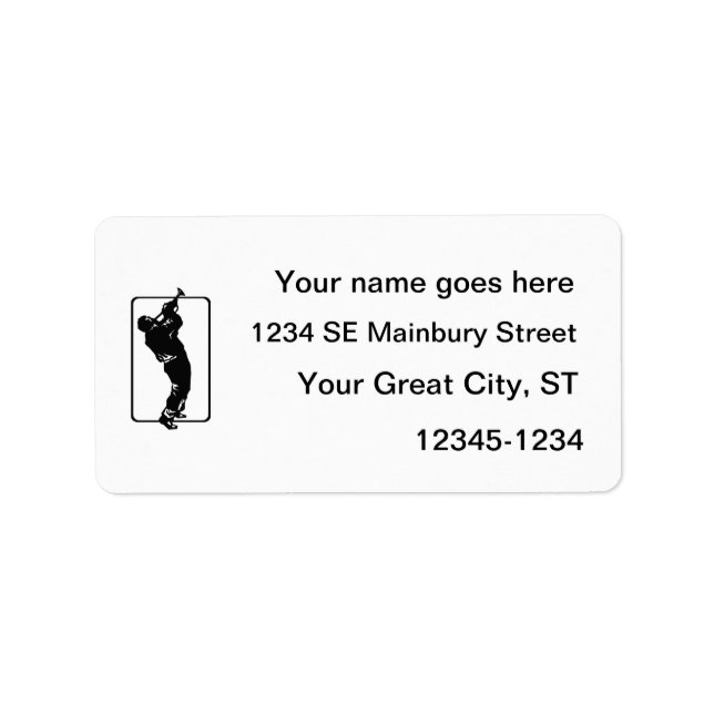 trumpet player outline park n blow black.png label (Front)