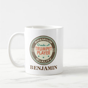 Trumpet Player Personalized Office Mug Gift