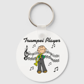 Trumpet Player T-shirts and Gifts Keychain