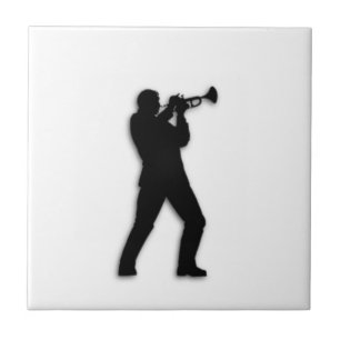 Trumpet Player Tile