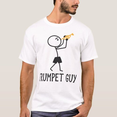 Trumpet Player Trumpet Guy T_Shirt