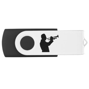 Trumpet Player USB Flash Drive