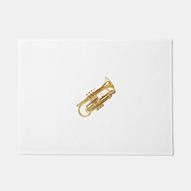 ***TRUMPET PLAYER'S *** DOORMAT (Front)