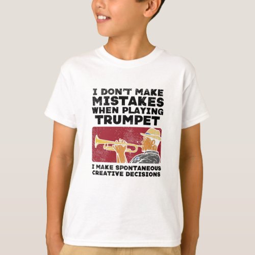 Trumpet _ Playing A Trumpet T_Shirt