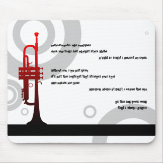 trumpet rings : cave dweller mouse pad