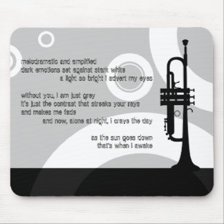 trumpet rings : cave dweller mouse pad