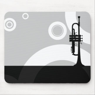 trumpet rings mouse pad
