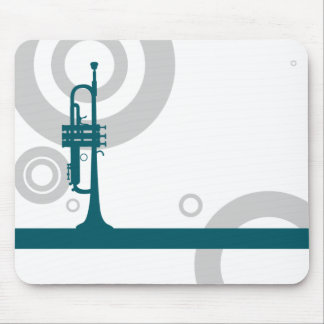 trumpet rings mouse pad
