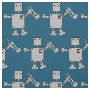 Trumpet Robot  Fabric